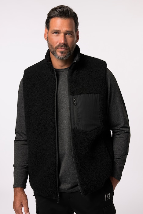 JAY-PI Wende-Weste, Outdoor, Nylon/Teddy, bis 7 XL