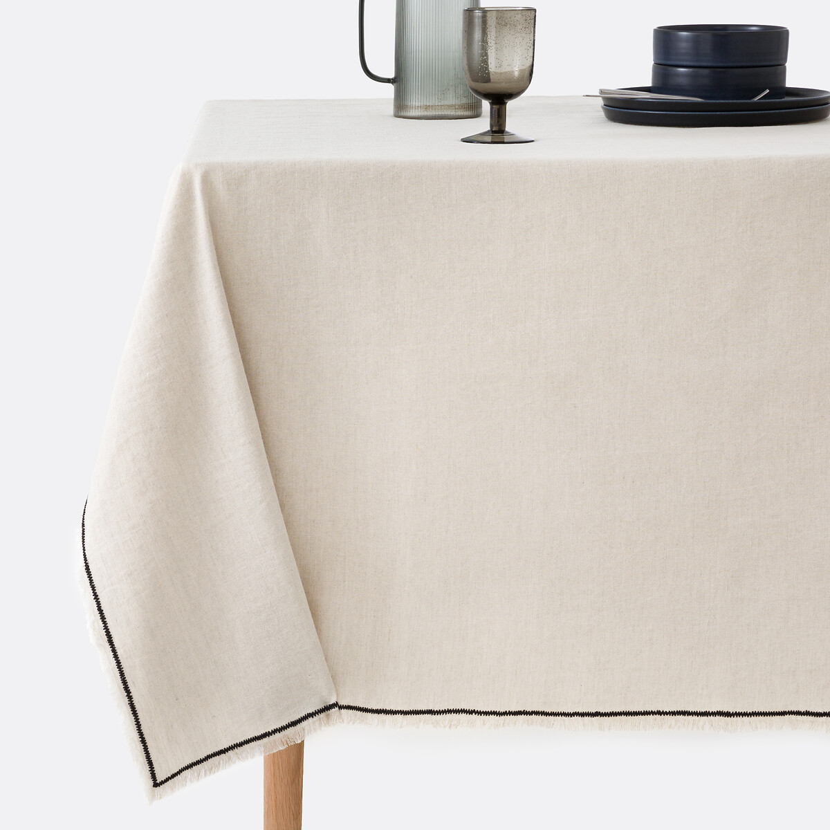 LA REDOUTE INTERIEURS<br>Toalha de mesa em linho/algodão, Menorca