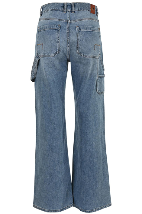 Dnm pure blauwe dames jeans