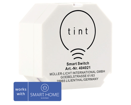 MÜLLER LICHT tint Smart Switch - Compatible with SMART HOME by hornbach