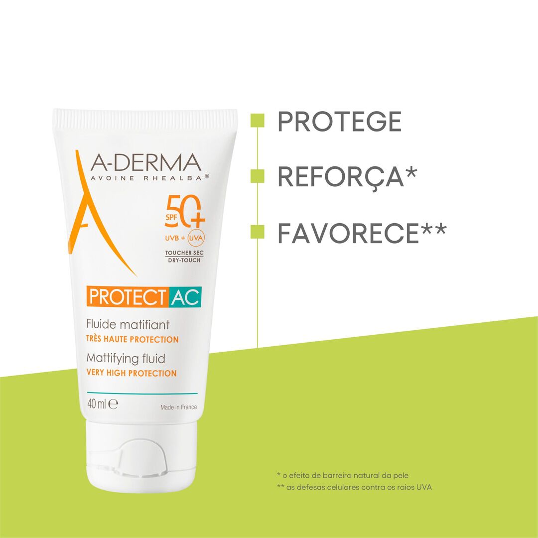 Fluído Solar Matificante FPS50+ - 40ml