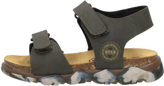 Develab Sandalen groen Imitatieleer