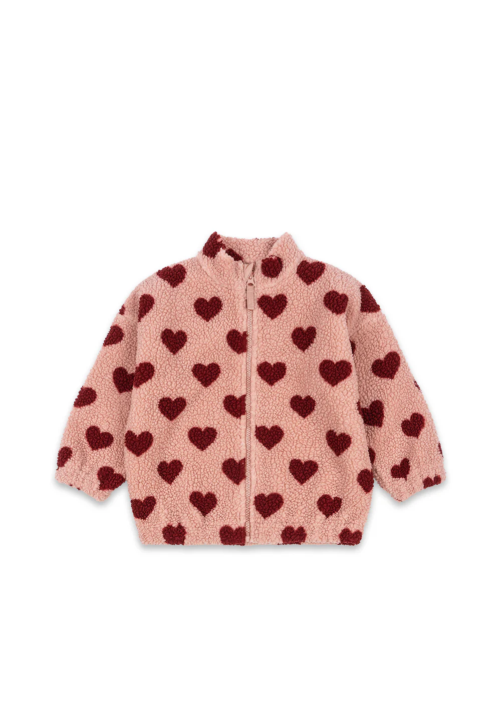 Jody teddyjakke - coeur mellow - 12M