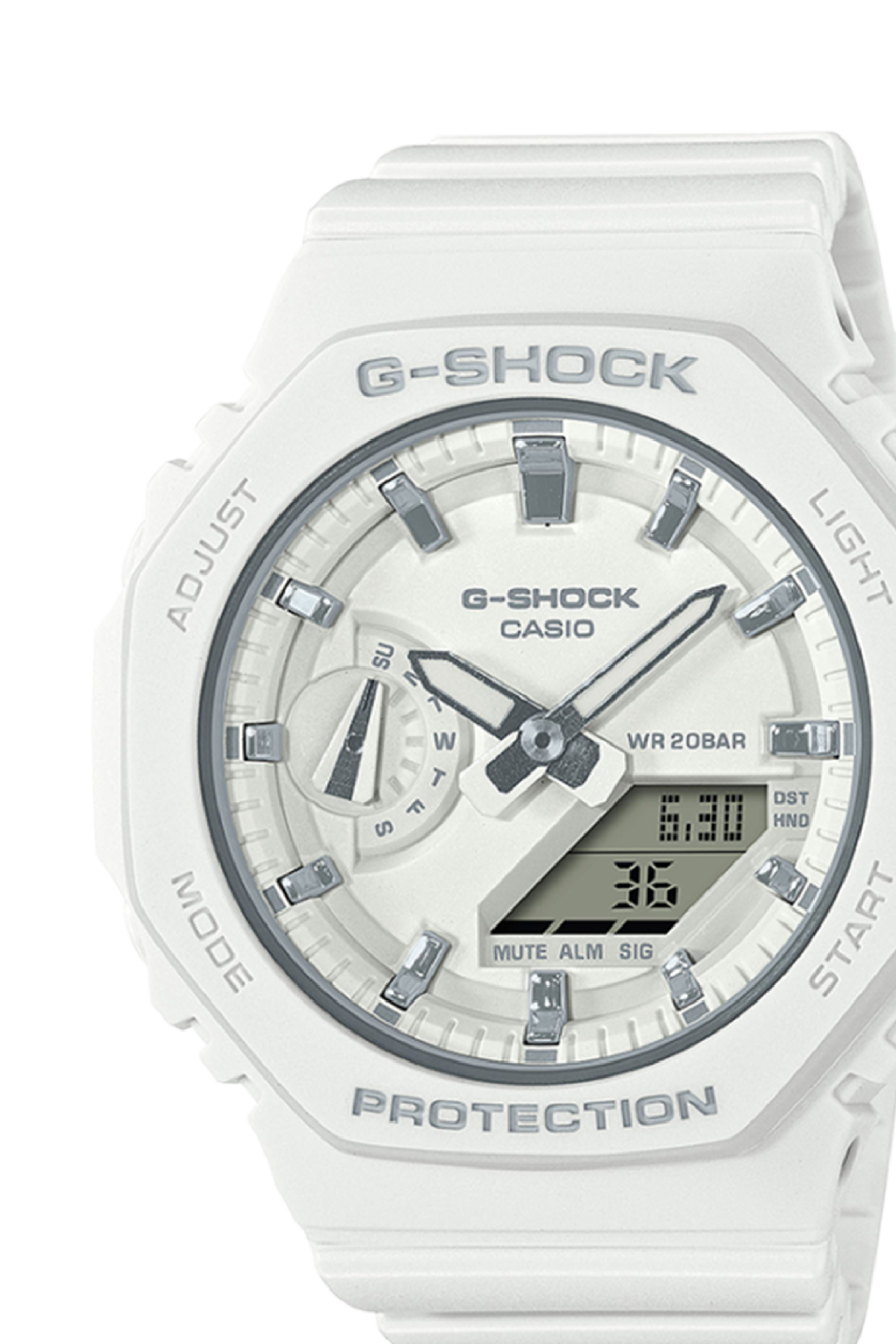 G-SHOCK Montre GMA-S2100-4A2ER Blanc