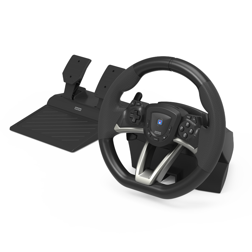 HORI - Racing Wheel Pro Deluxe + 7-Speed Racing Shifter Bundle For PC (Windows 11/10)