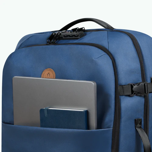 Valise souple 2 roues medium Shiraz bleu