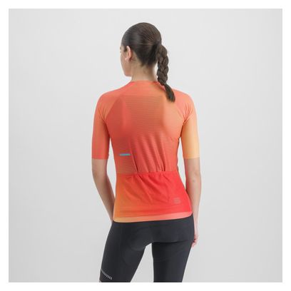 Maillot Manches Courtes Femme Sportful Light Pro Rose/Orange