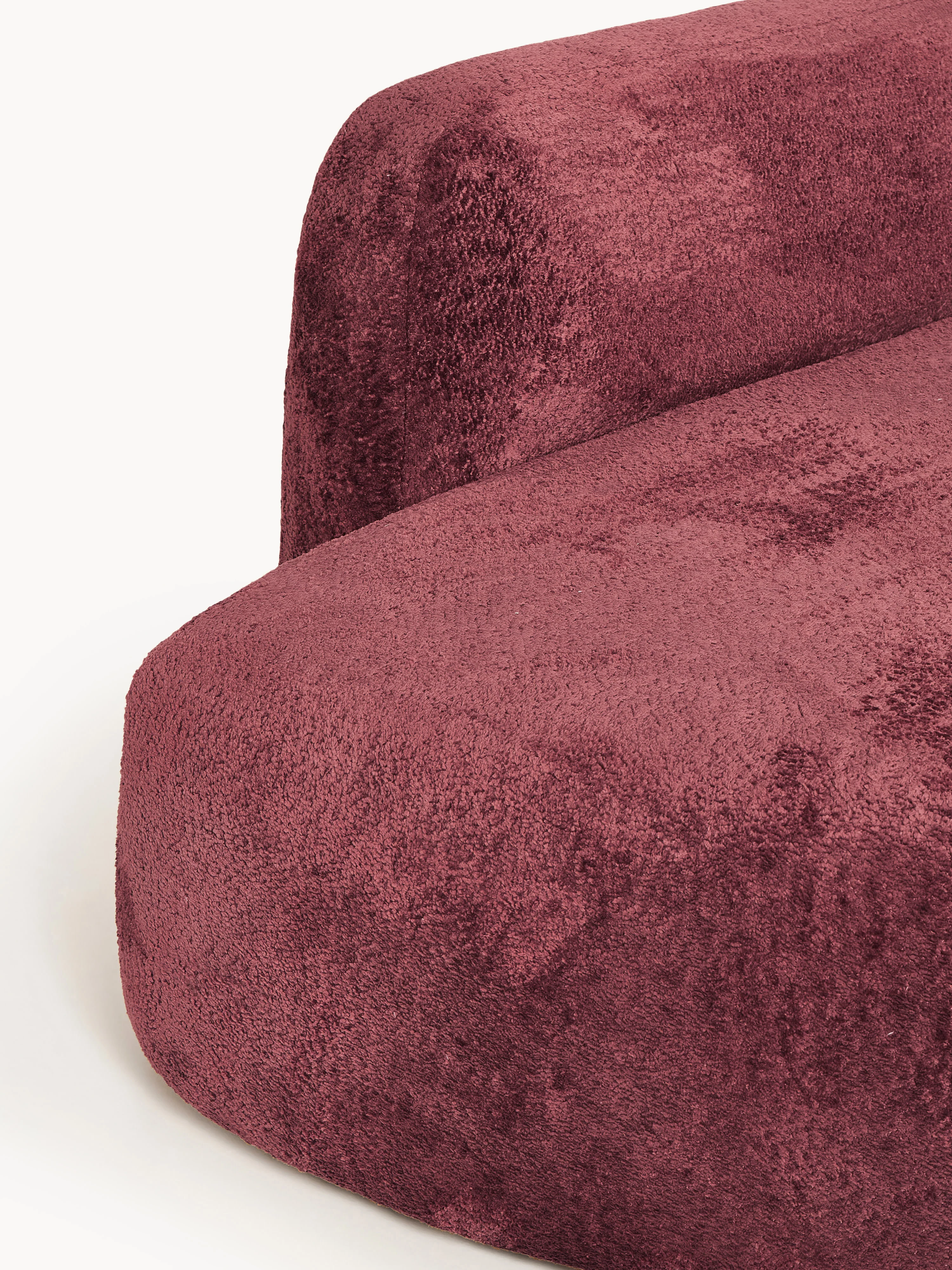 Modulaire teddy bouclé bank Wolke (3-zits)