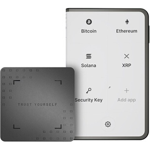 Cryptowallet Ledger Stax Graphite avec Recovery Key incluse