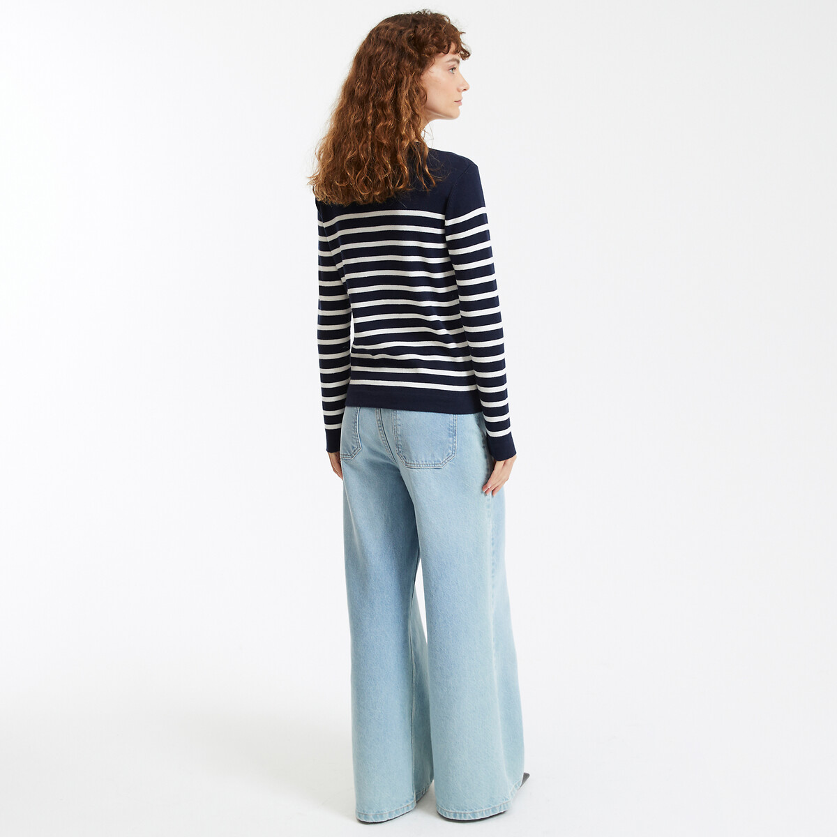 COLEÇÕES LA REDOUTE<br>Suéter azul marinho
