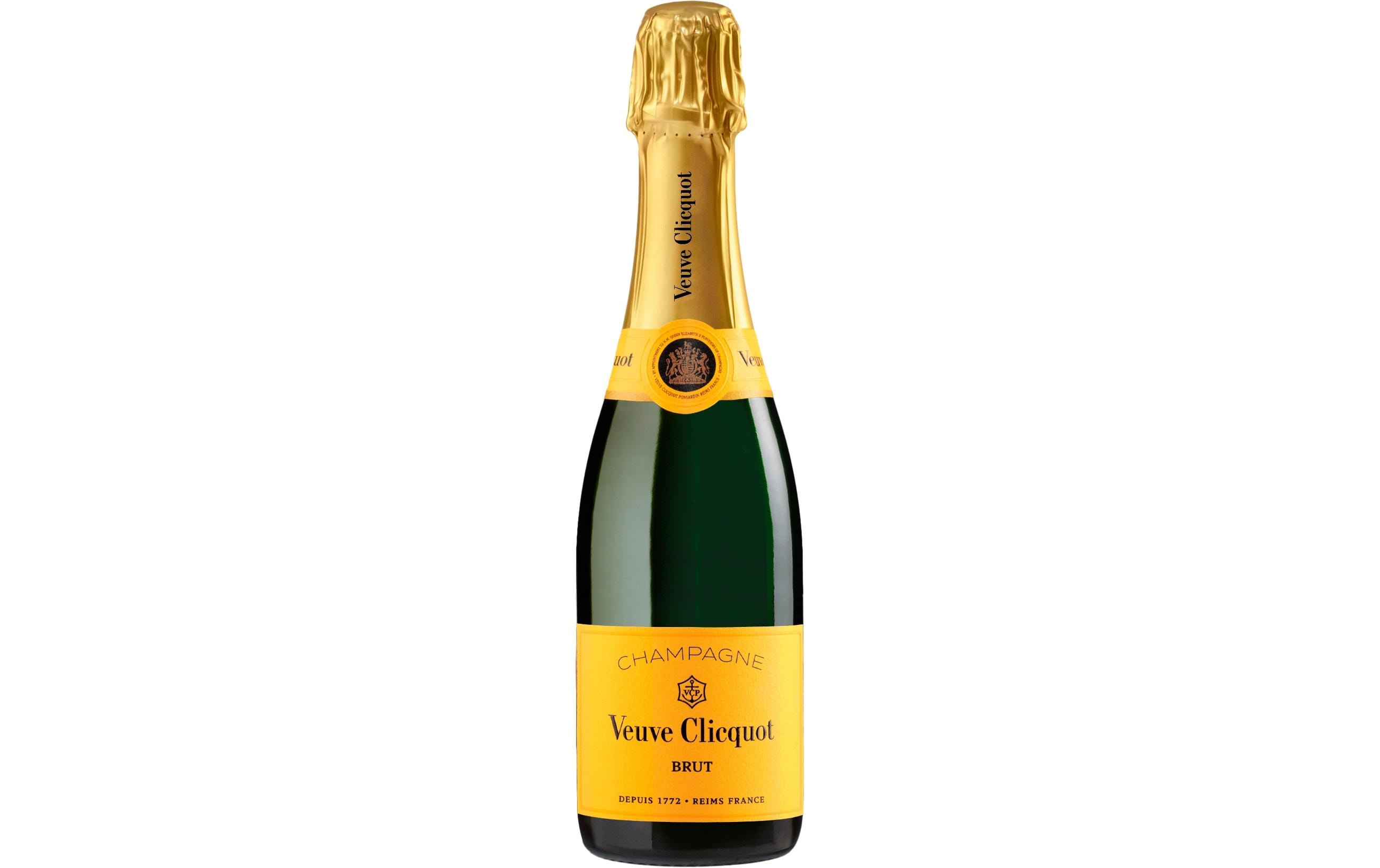 Champagner Veuve Clicquot Brut 0.375 lYellow Label der Champagne