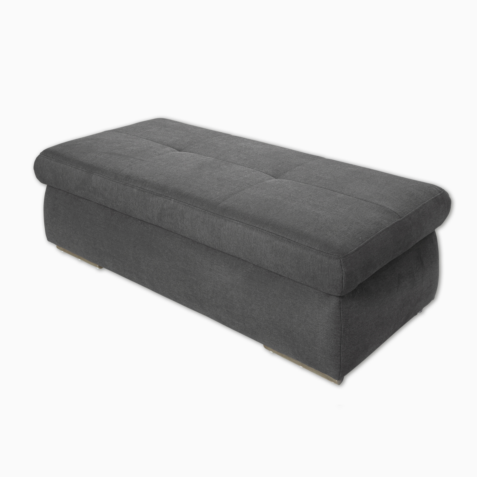 Hocker - anthrazit - aufklappbar