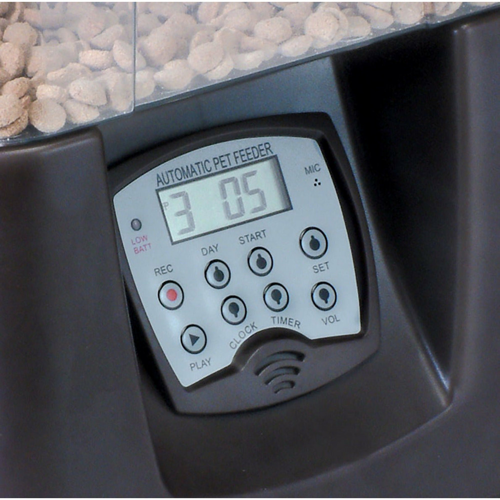 Distributeur programmable automatique pour chiens et chats- 10 l soit 4 kg de croquettes