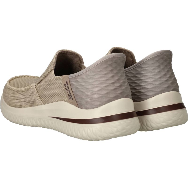 Skechers Slip-Ins Delson 3.0 Cabrino Instappers Taupe Heren