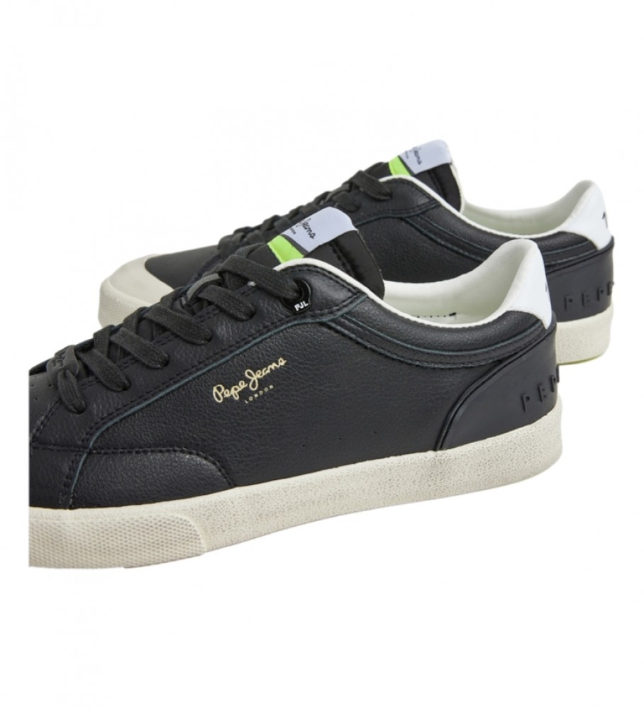 Tênis vintage Pepe Jeans Kenton, tamanho M, azul marinho