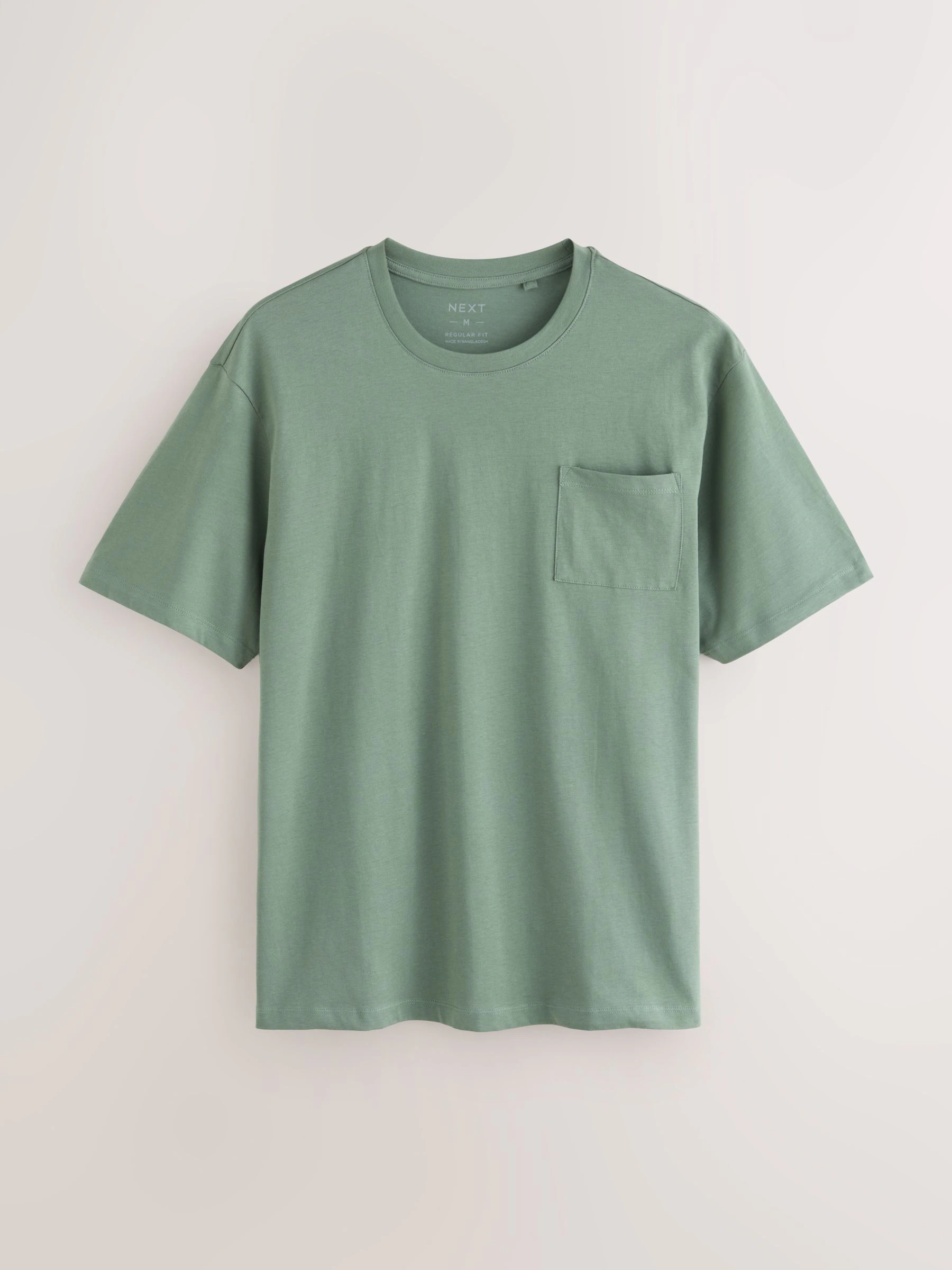 Saliegroen/leisteengrijs - Korte jersey pyjama's verpakking van 2