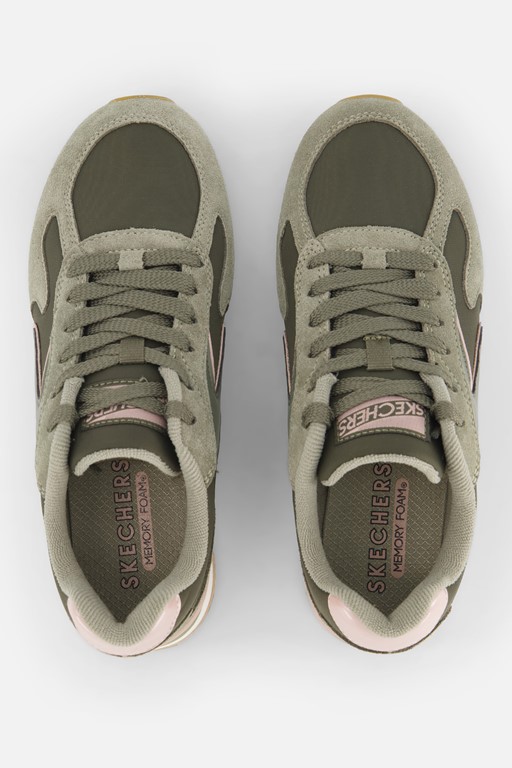 Skechers OG 85 Sneakers groen Suede