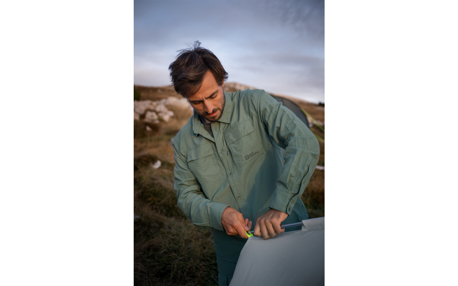 Jack Wolfskin Barrier Longsleeve Herrenshirt