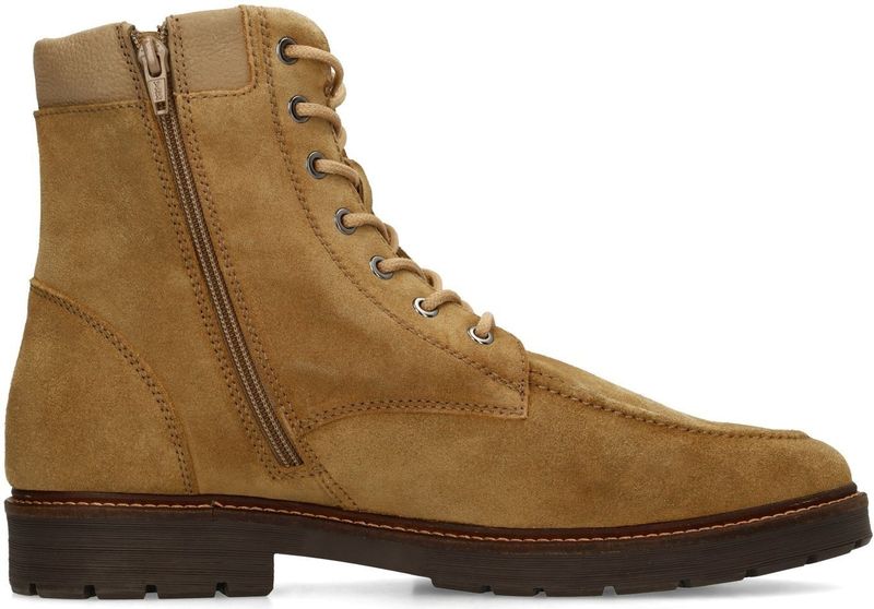Manfield - Veterboots - Cognac - Suède