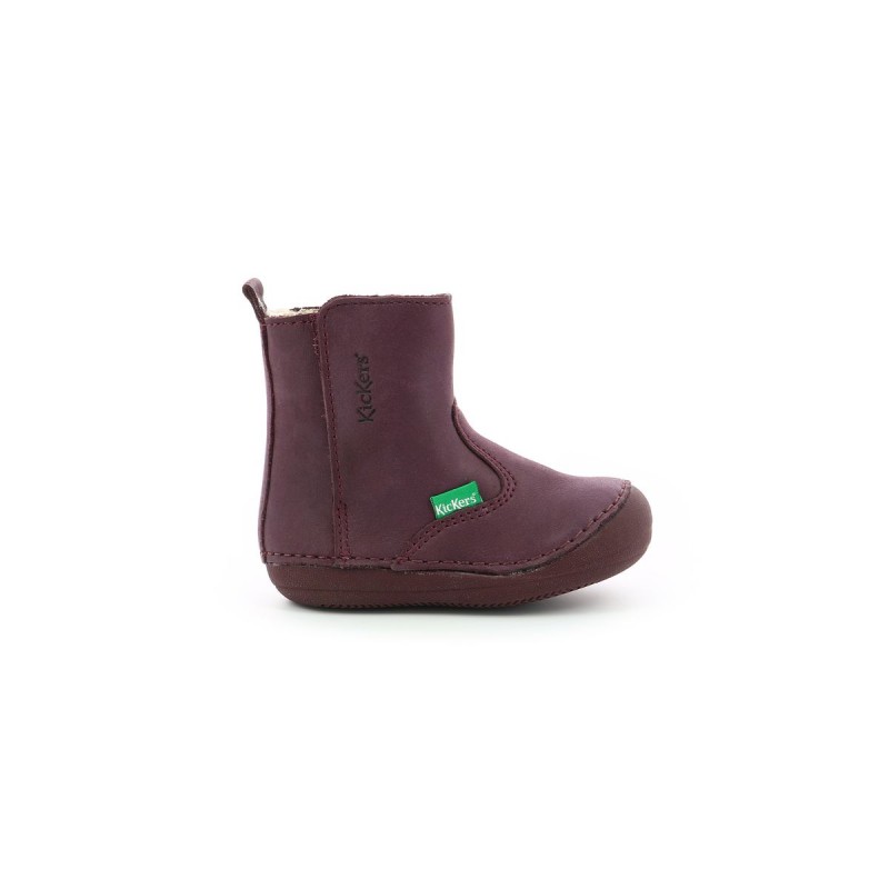 Kickers Kickers Socool cho fourrées Violet Foncé