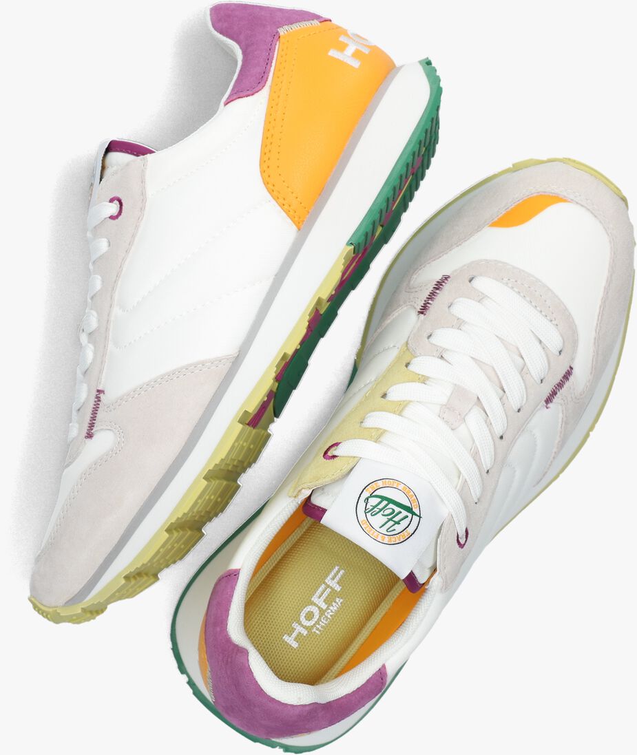 THE HOFF BRAND witte the hoff brand lage sneakers therma track