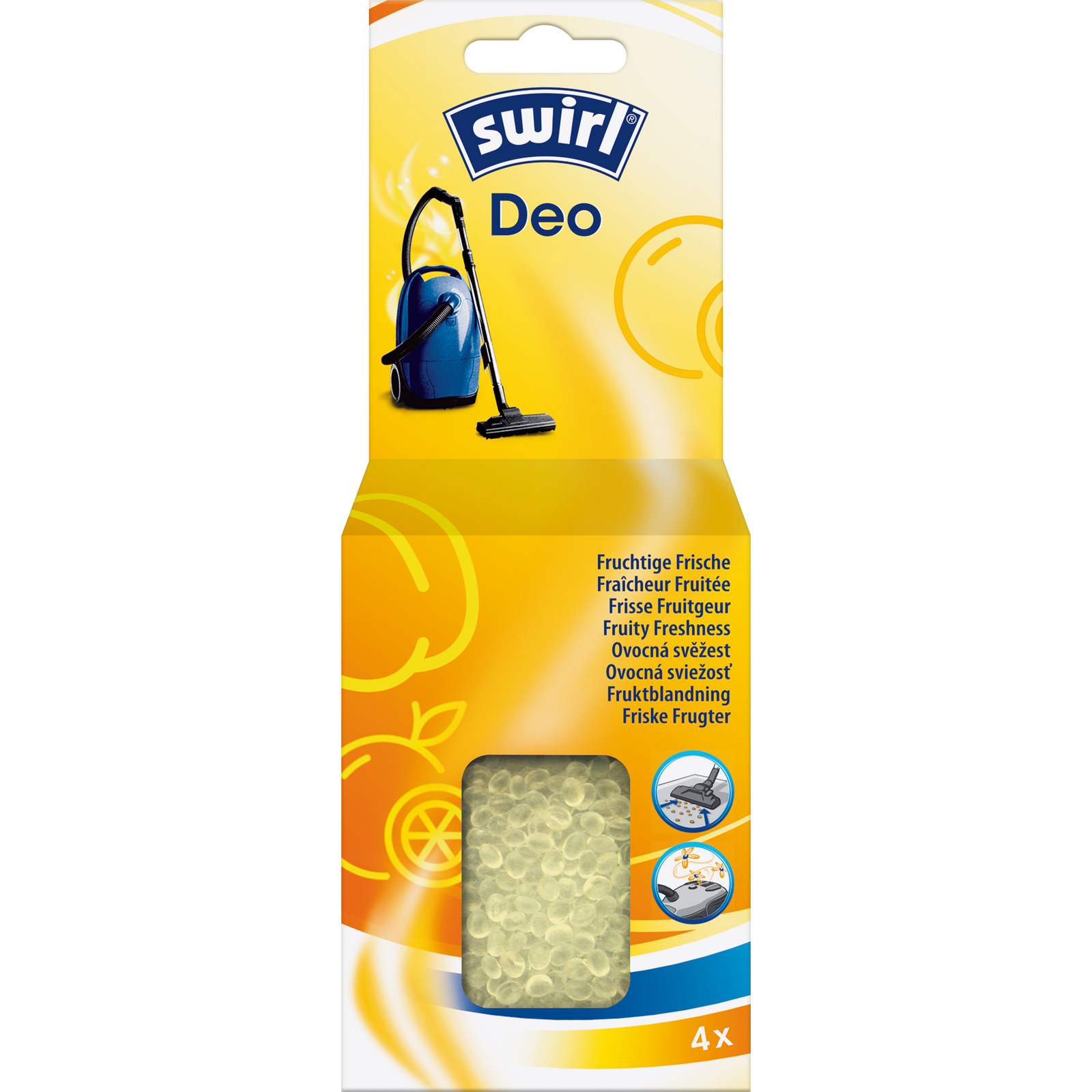 Swirl Staubsauger-Deo-Perlen fruchtig