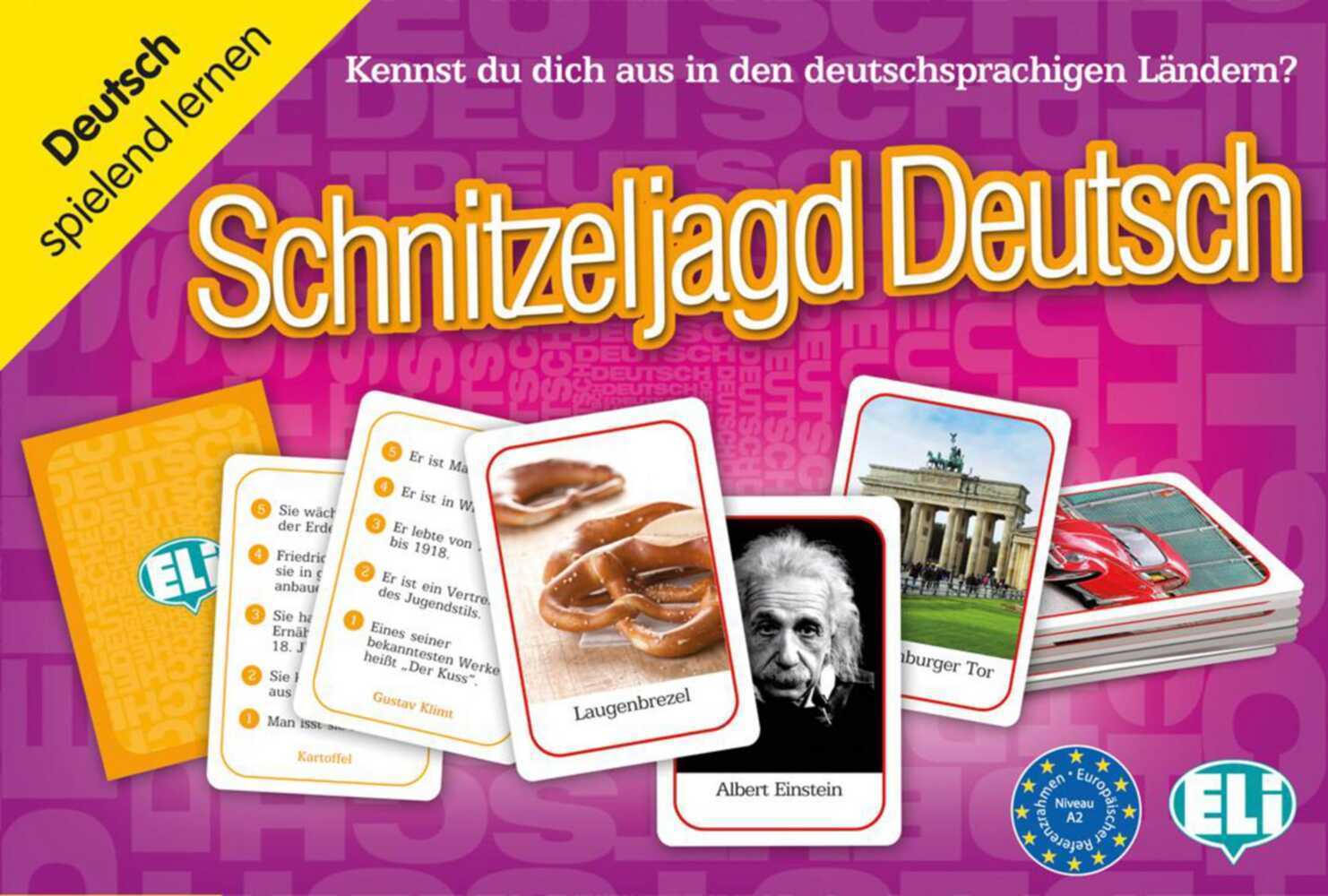 Deutsch spielend lernen - Schnitzeljagd Deutsch (Spiel)