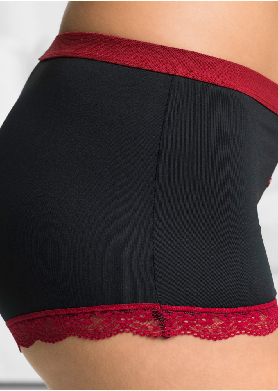Lot de 3 boxers femme microfibre