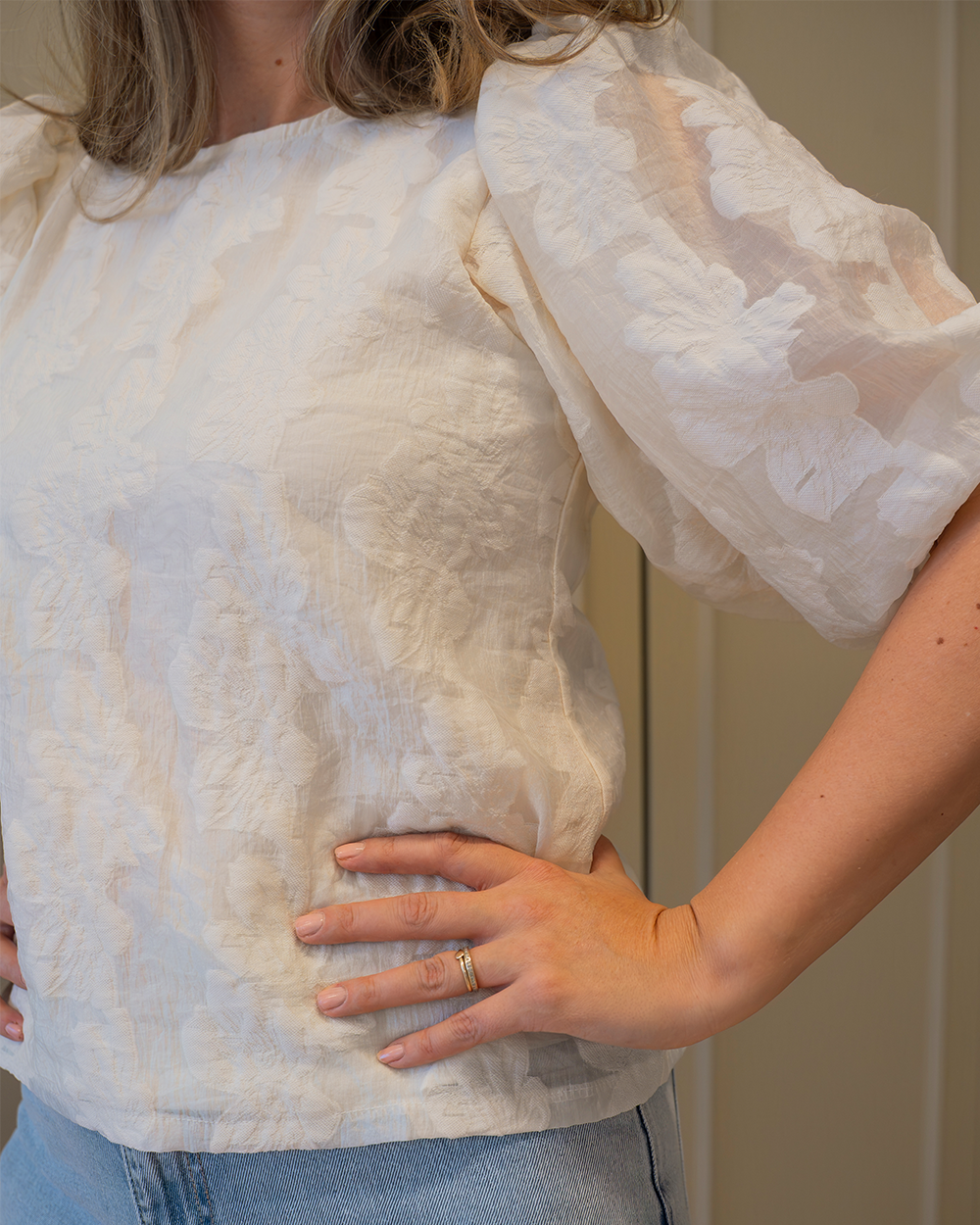 Blouse - Beige