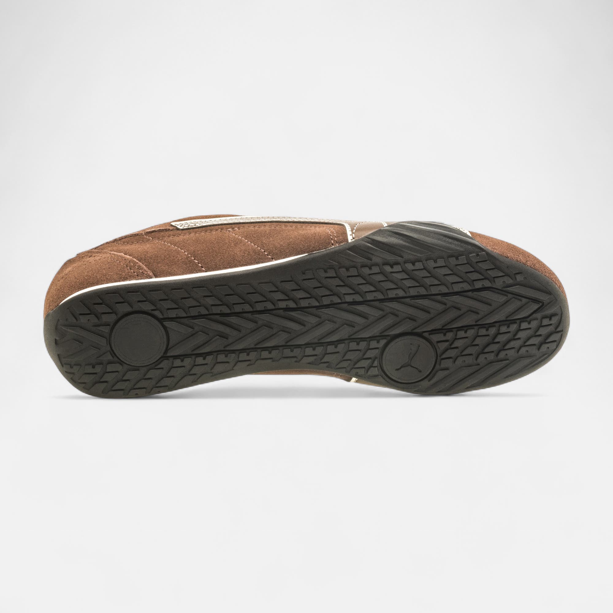 Sneakers Femme en cuir marron