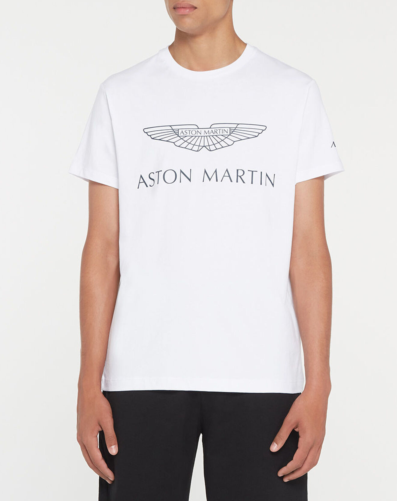 Hackett London T-Shirt  Aston Martin Racing Logo blanc