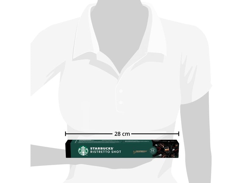 Starbucks Kaffeekapseln Ristretto Shot Nespresso Dark Roast Kaffeekapseln für Nespresso Maschinen