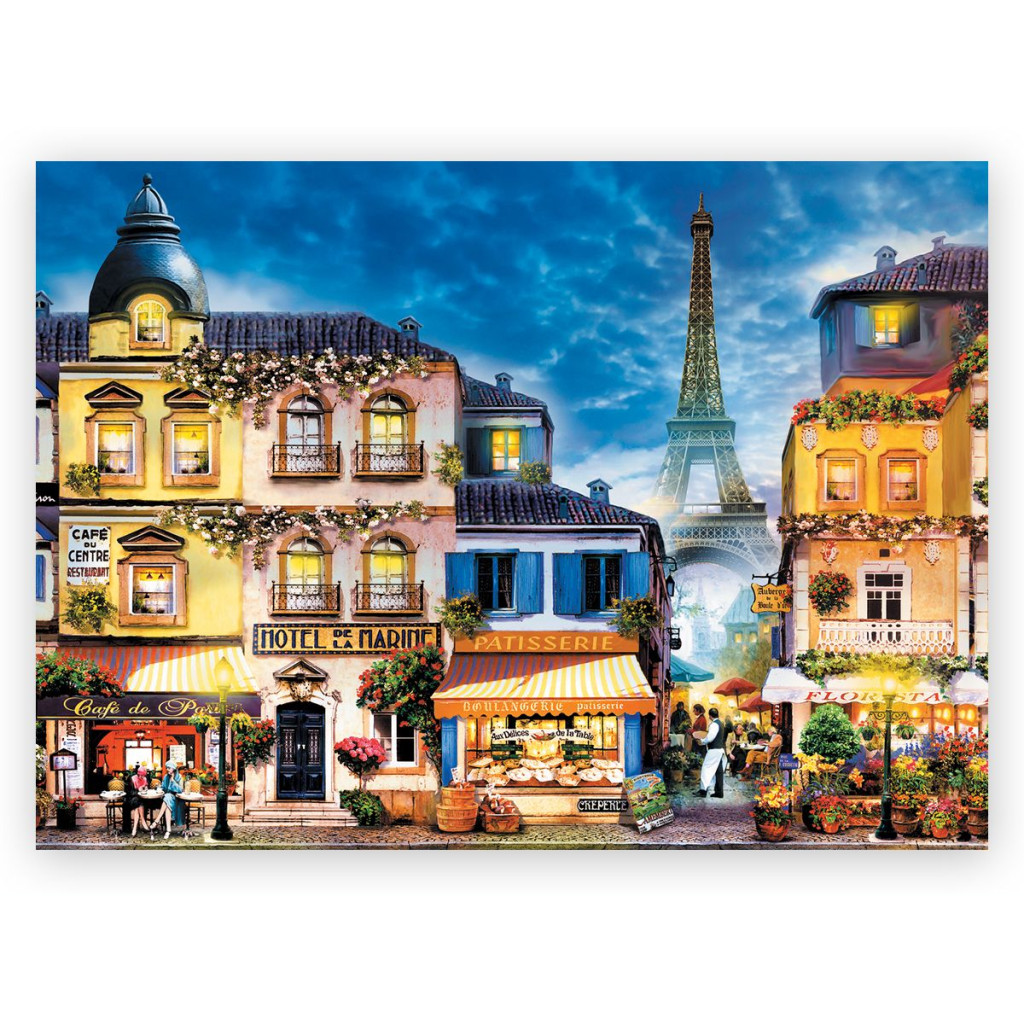 Puzzle Wood Craft - French Alley - 1000 Pièces
