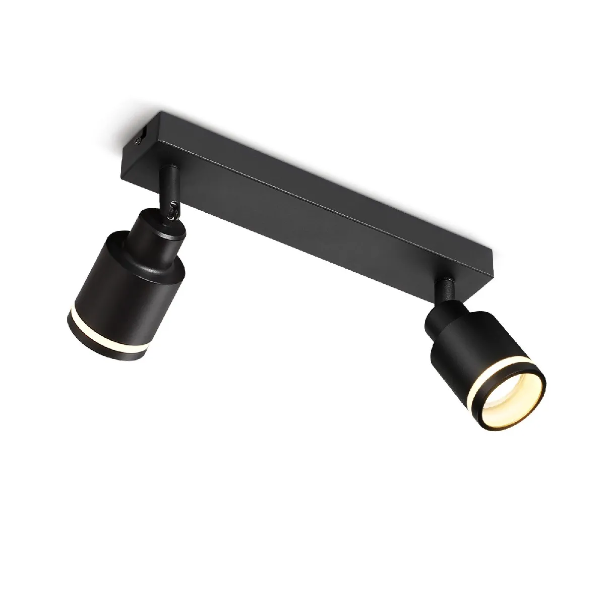 ZMH - Corridor Light Spotlights Noir