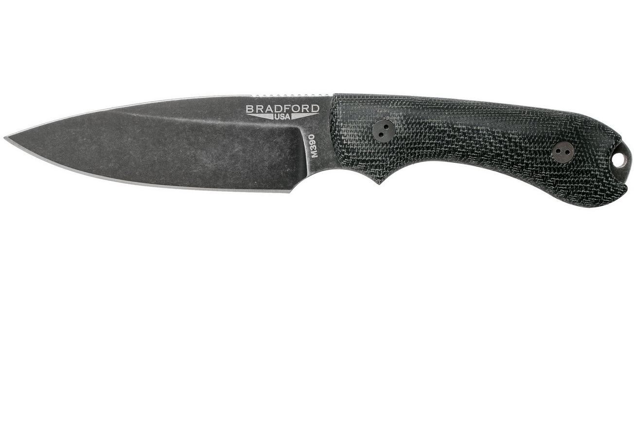Bradford Guardian 3, 3D Black Micarta Guardian 3 M390, Sabre Nimbus 3S-101N