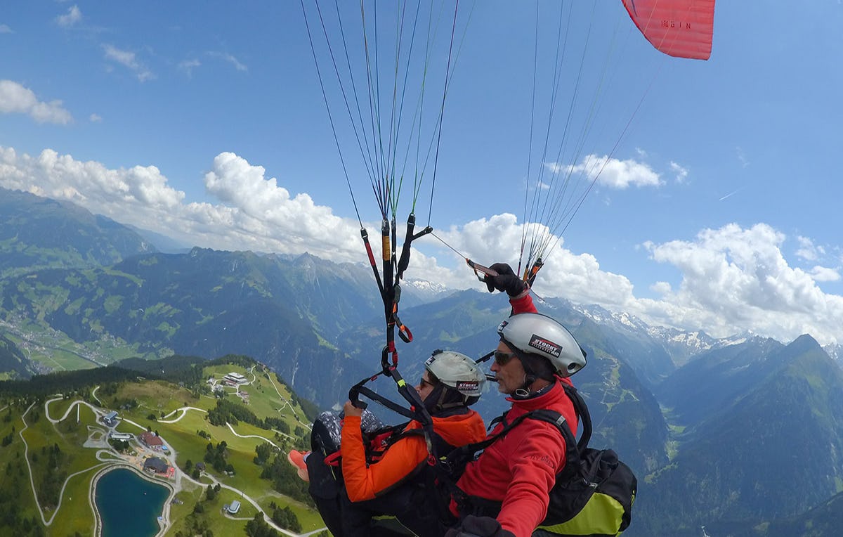 Gleitschirm Tandemflug Zillertal