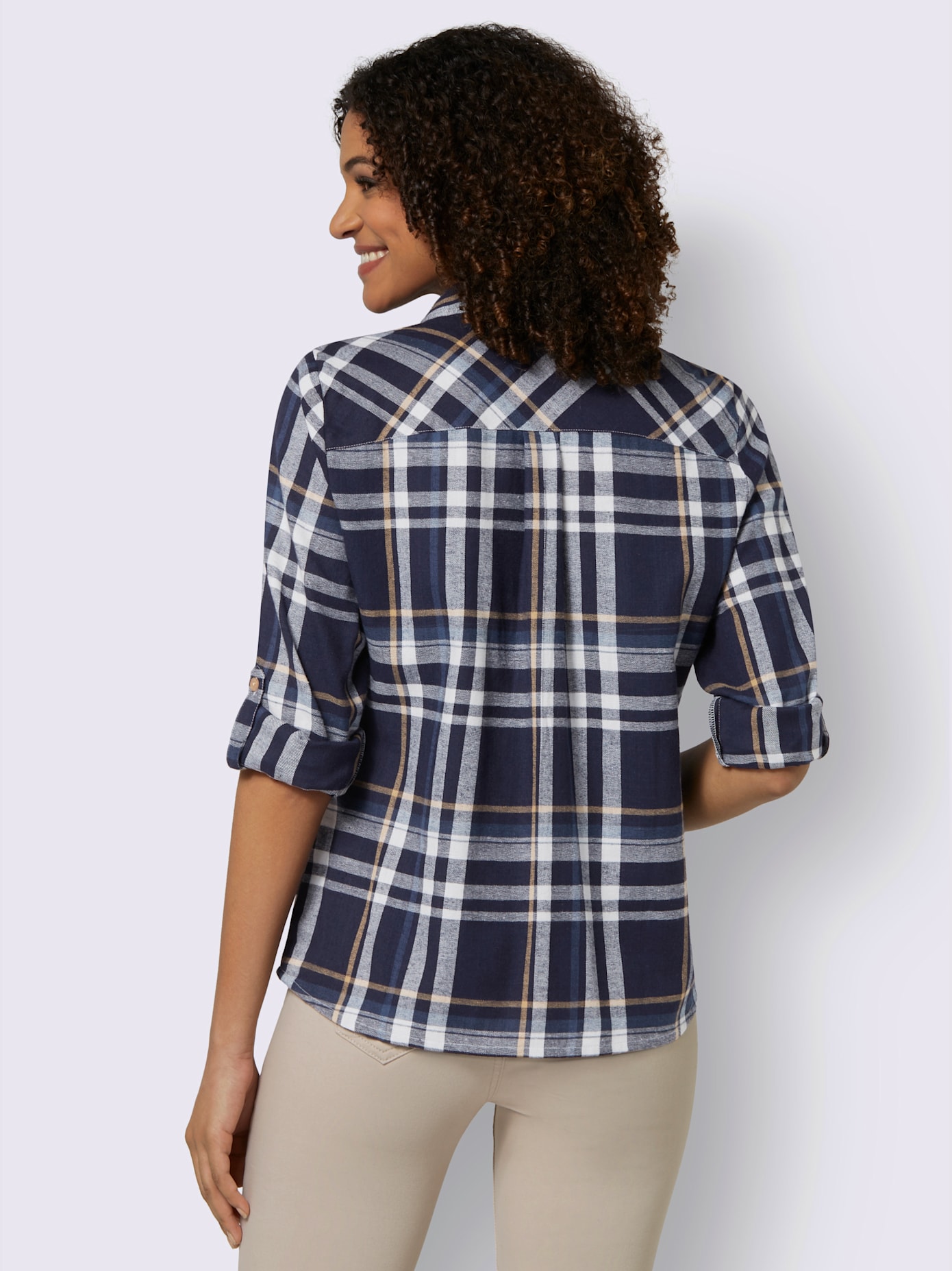 Chemisier en flanelle pur coton
