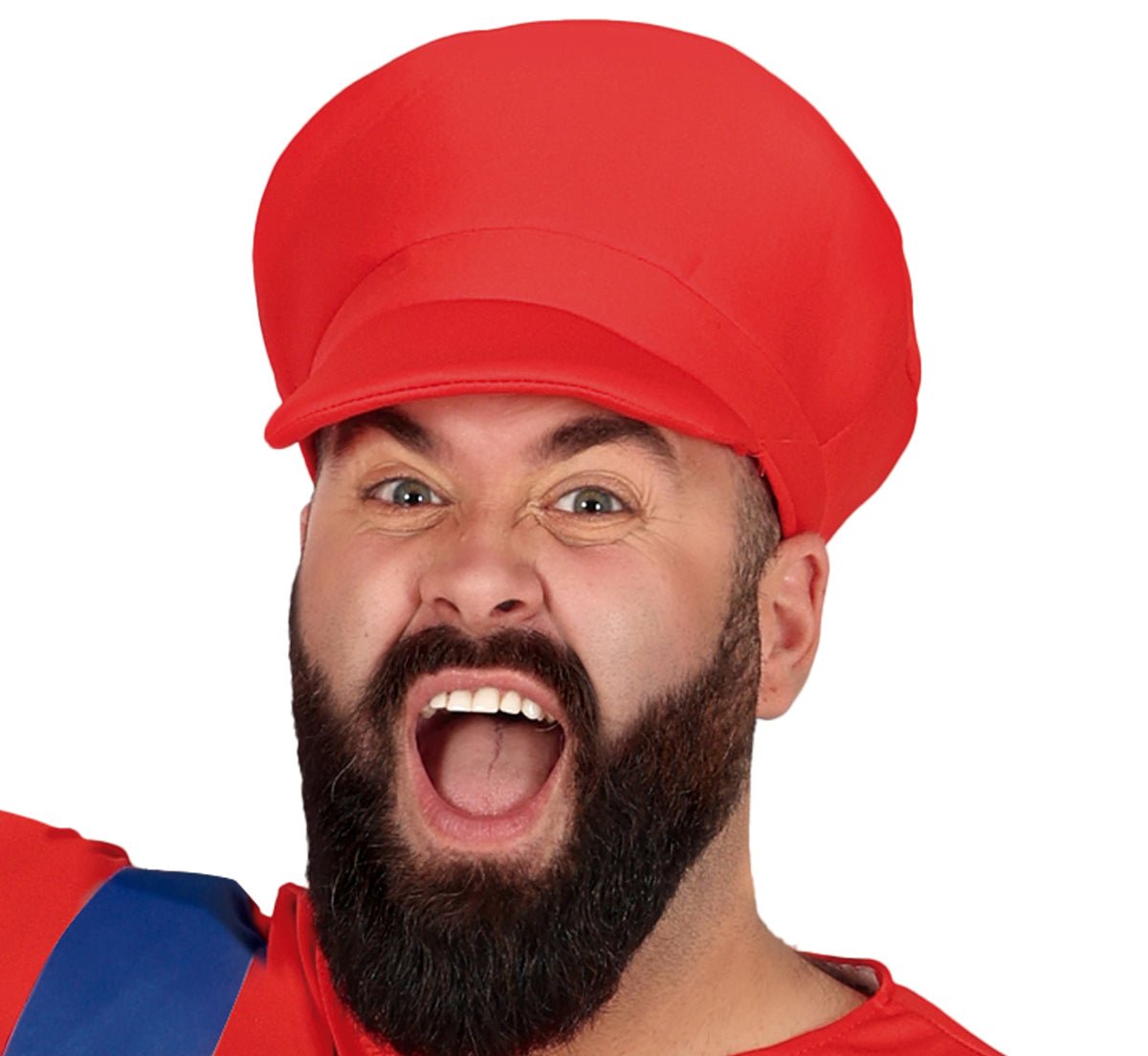Super Mario Kostuum Rood Blauw Heren