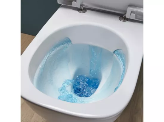 Jacob Delafon - Pack WC suspendu sans bride Struktura + abattant + plaque + bâti