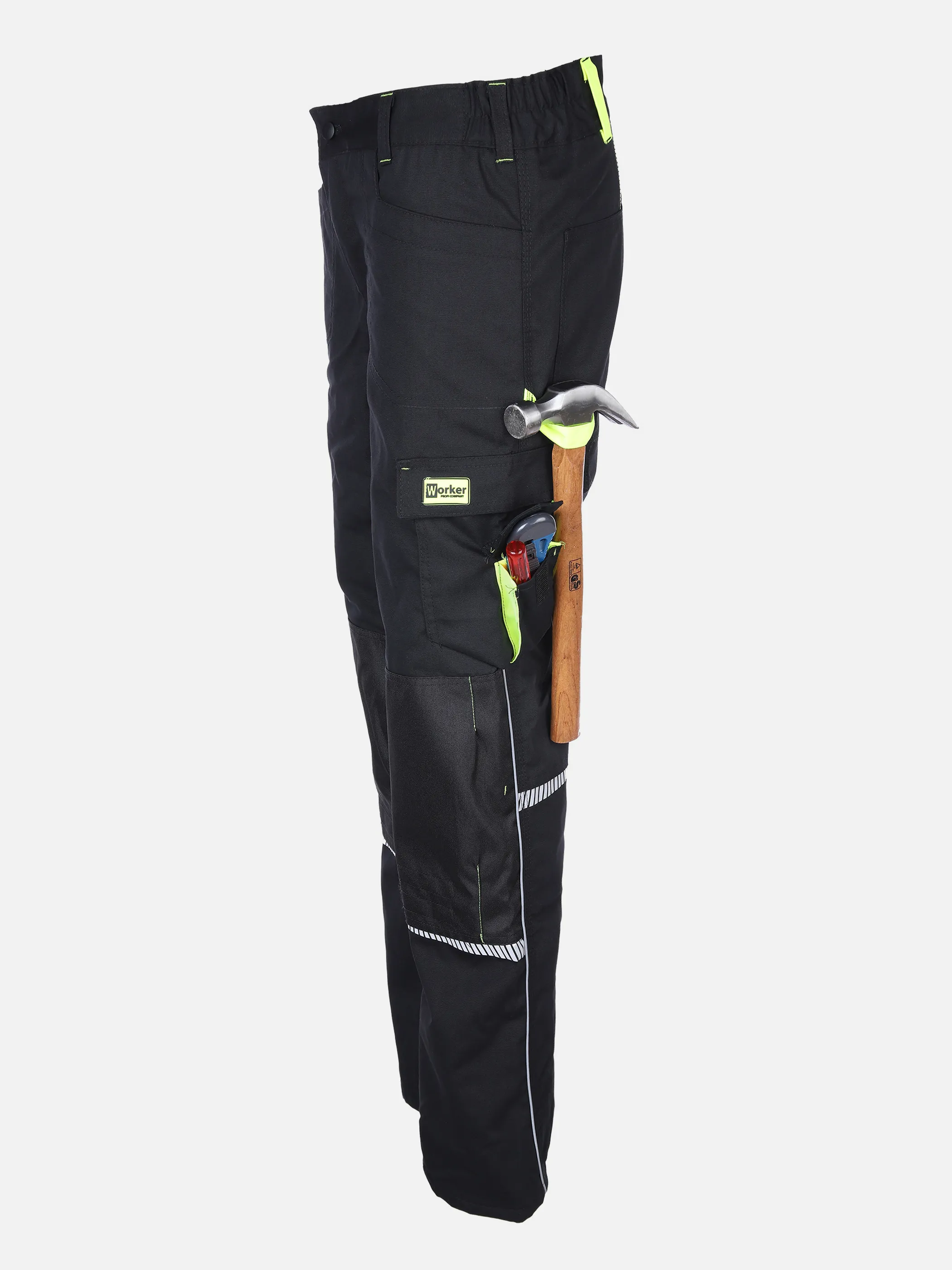 Herren Thermoarbeitshose mit Neondetails