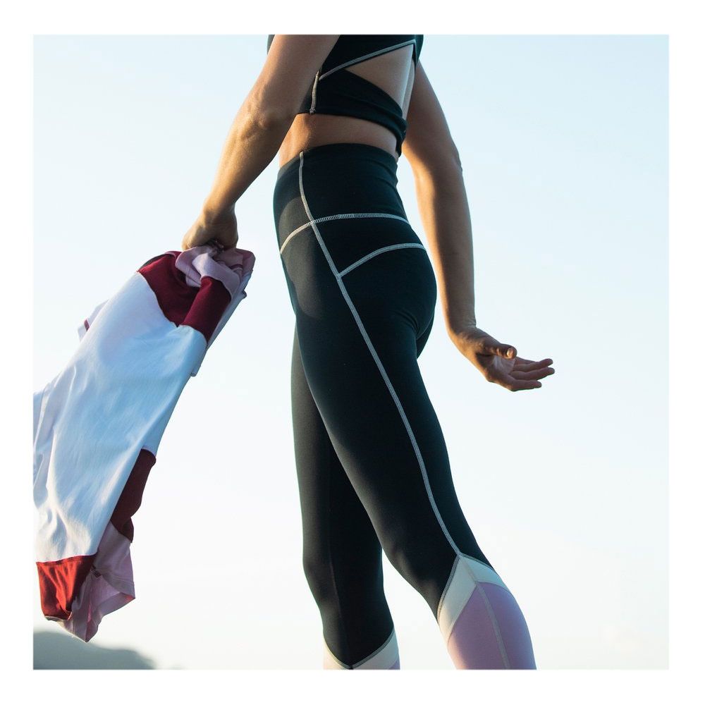 Roxy ANY OTHER DAY - Legging Femme anthracite