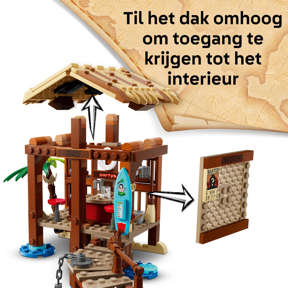 LEGO ONE PIECE hut in Windmolendorp 75636