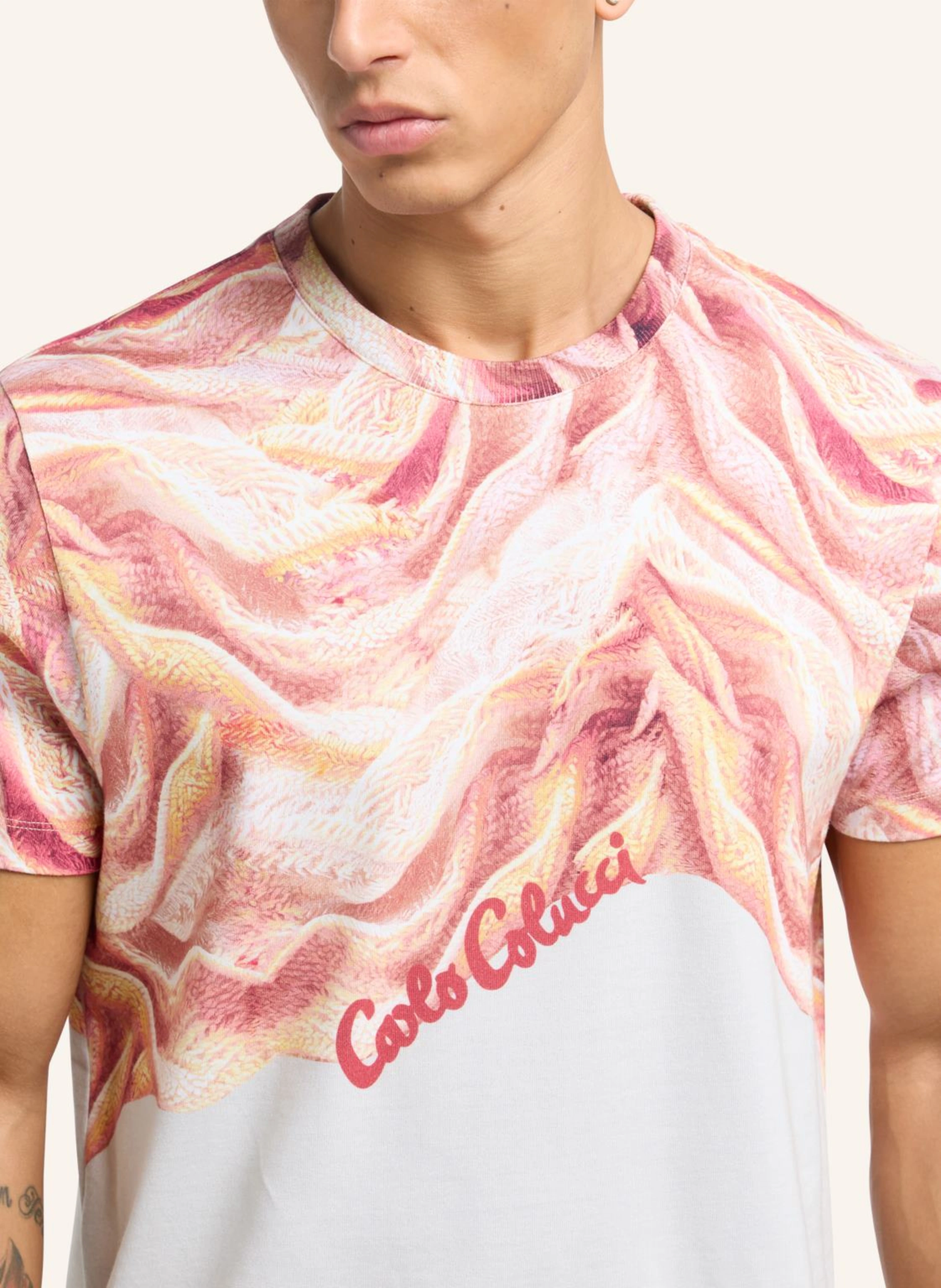 CARLO COLUCCI T-Shirt - Artificial Knit DONQUERQUE