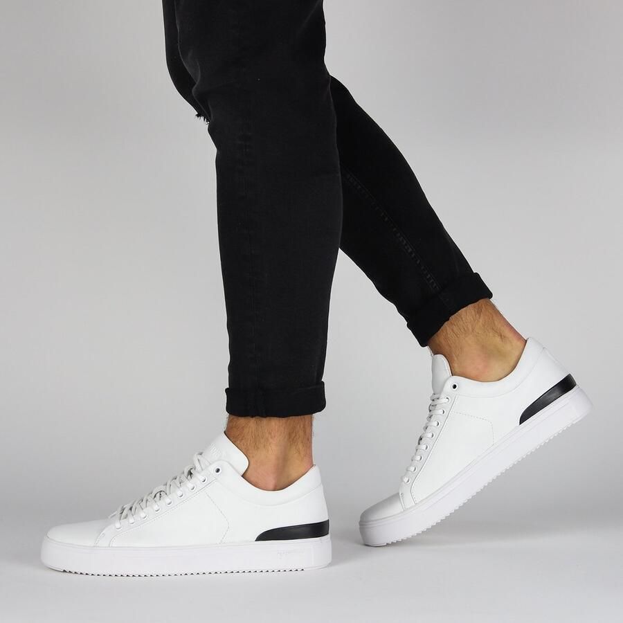 Blackstone MITCHELL PM56 White Sneaker (low) Heren White