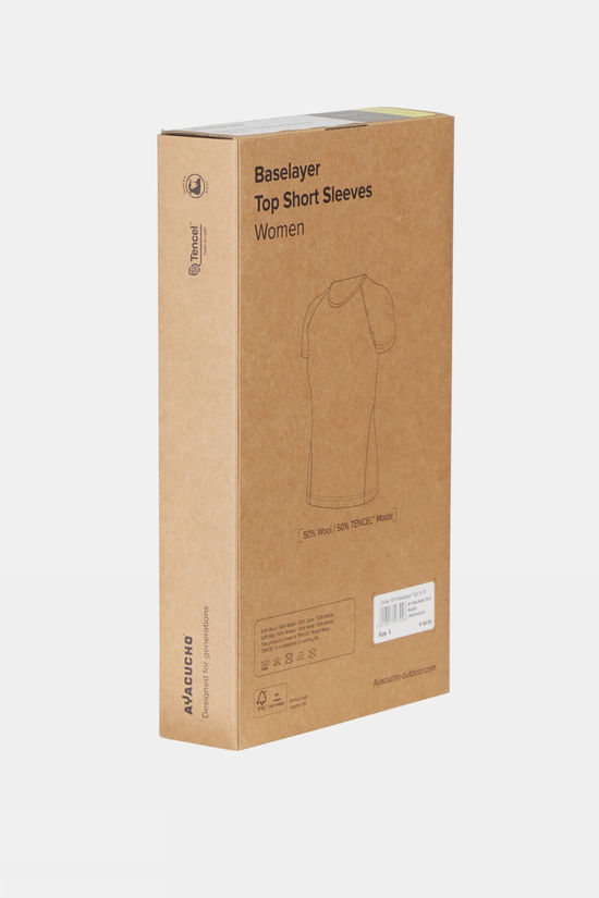 Ayacucho Ayacucho Baselayer Top S/S Ondershirt Dames