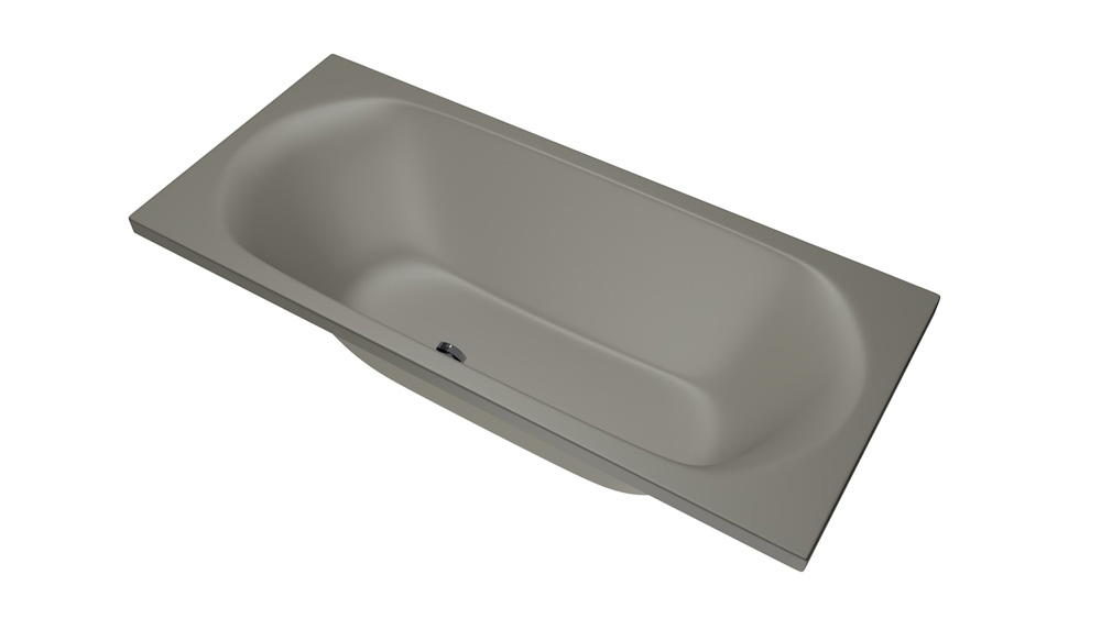 Xenz Cuba badkuip 180x80x48cm cement