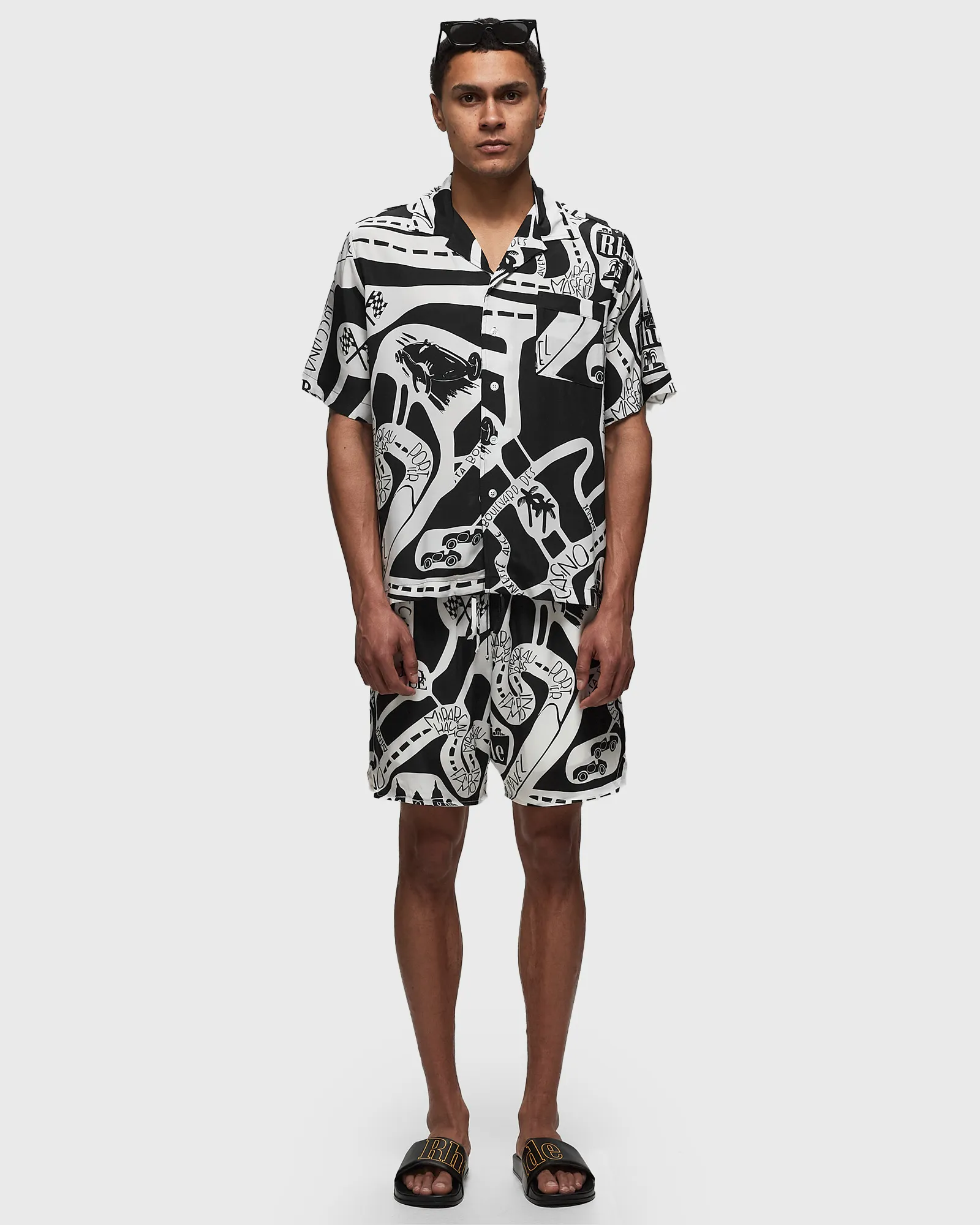 Rhude STRADA SILK SHIRT