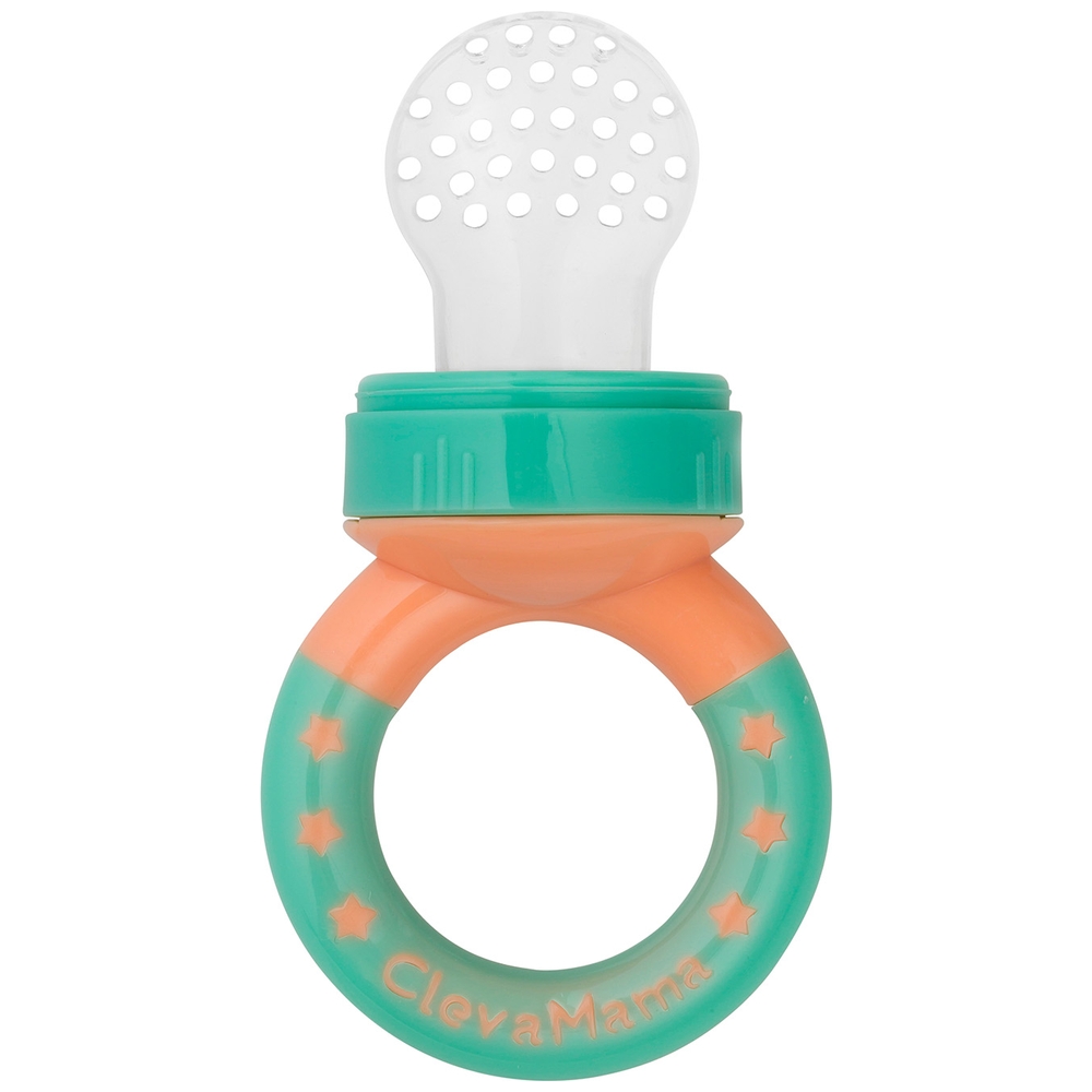 ClevaMama ClevaFeed Baby-Fruchtsauger mit zusätzlichem Sauger