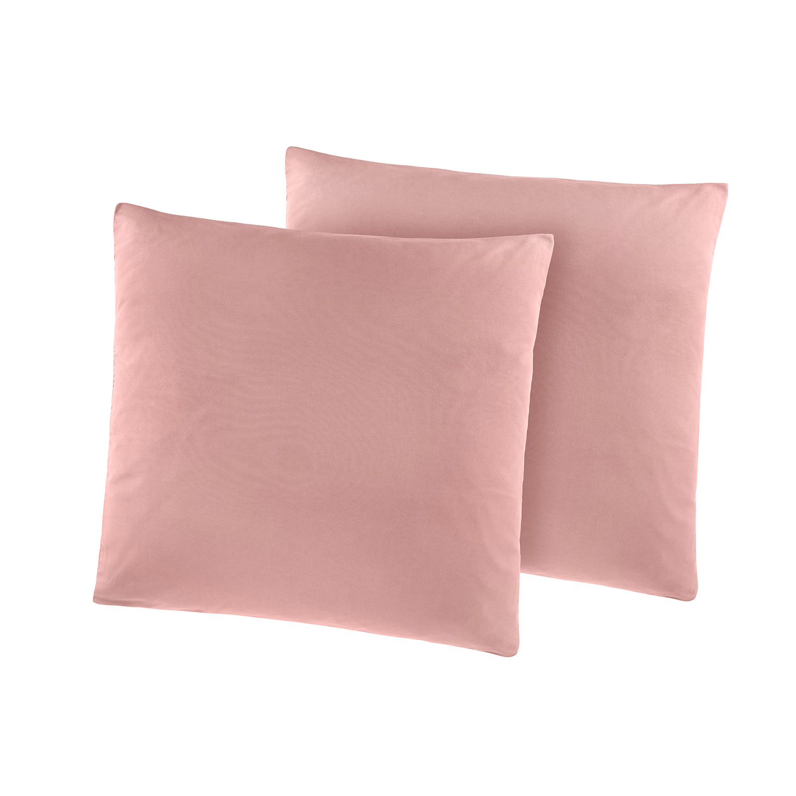 2er-Pack Kissenbezüge - altrosa - 40x40 cm