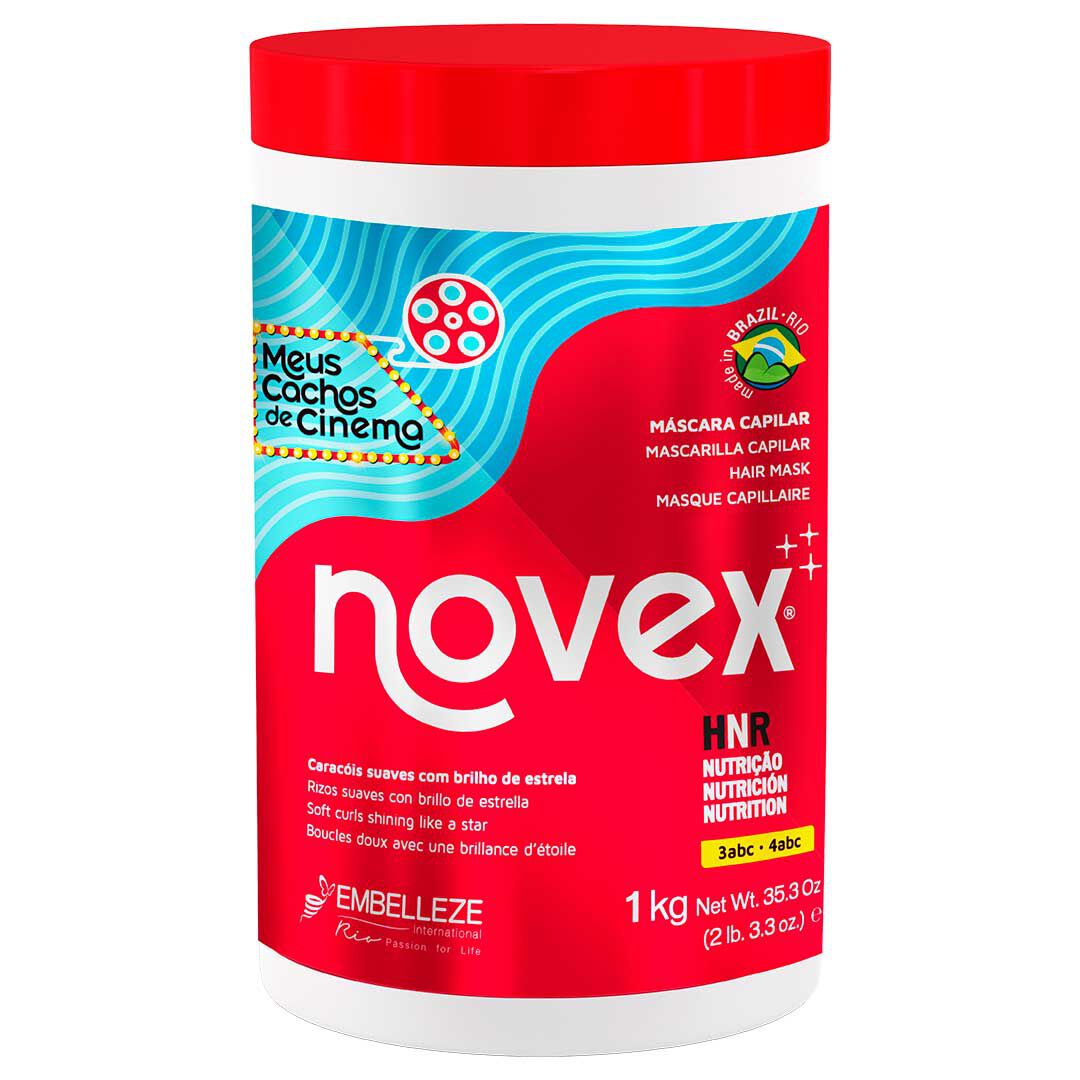 Novex MEUS CACHOS DE CINEMA Máscara Caracóis - 1000gr